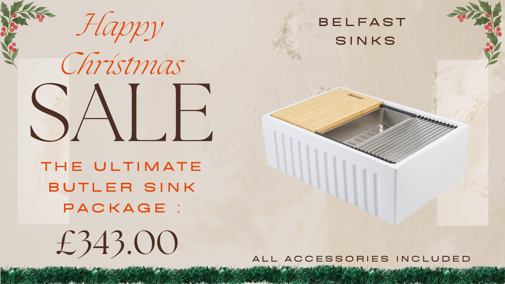 Christmas Sale - Workstation Sinks 45% off and Free Accessories!!