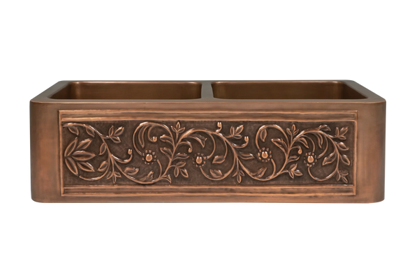 Copper Country Double Sink - 838mm