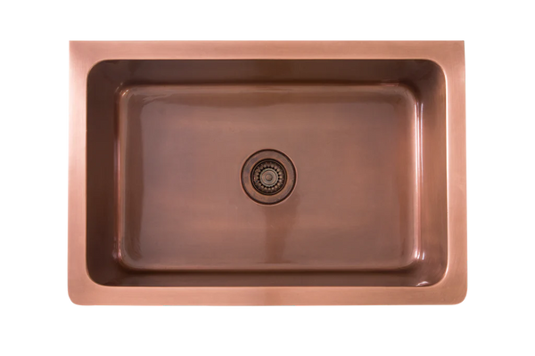 Copper Undermount Large With Drain