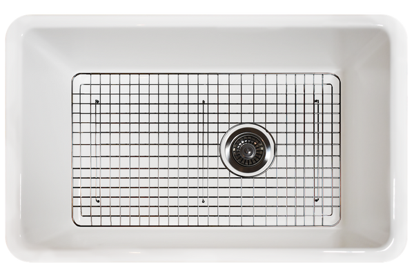 Undermount Fireclay Sink - Large 790 x 498 x 280mm