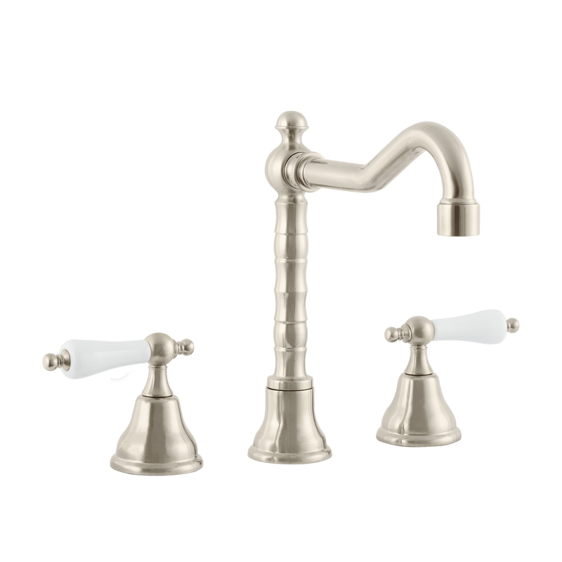 English Lever Kitchen Tap - English Tap Spout - Metal Levers
