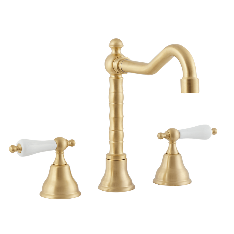 English Lever Kitchen Tap - English Tap Spout - Cross Handle