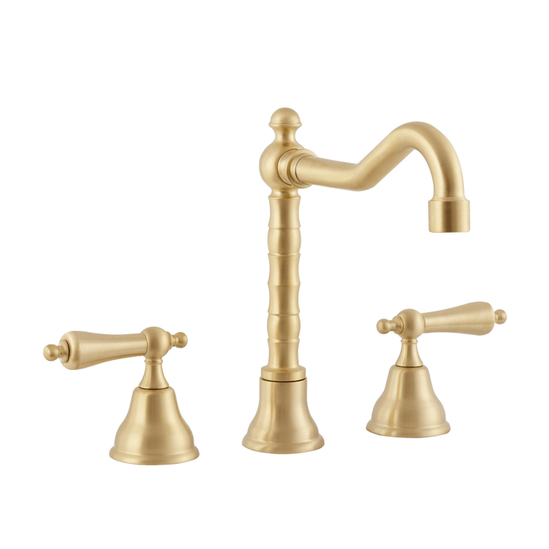 English Lever Kitchen Tap - English Tap Spout - Metal Levers