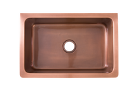 Copper Undermount Sink - Large