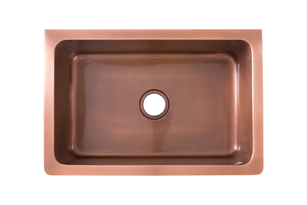 Copper Undermount Sink - Large