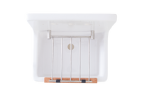 Scullery fireclay cleaner Tub 510 x 390 x 490mm With Tap Holes & Grate