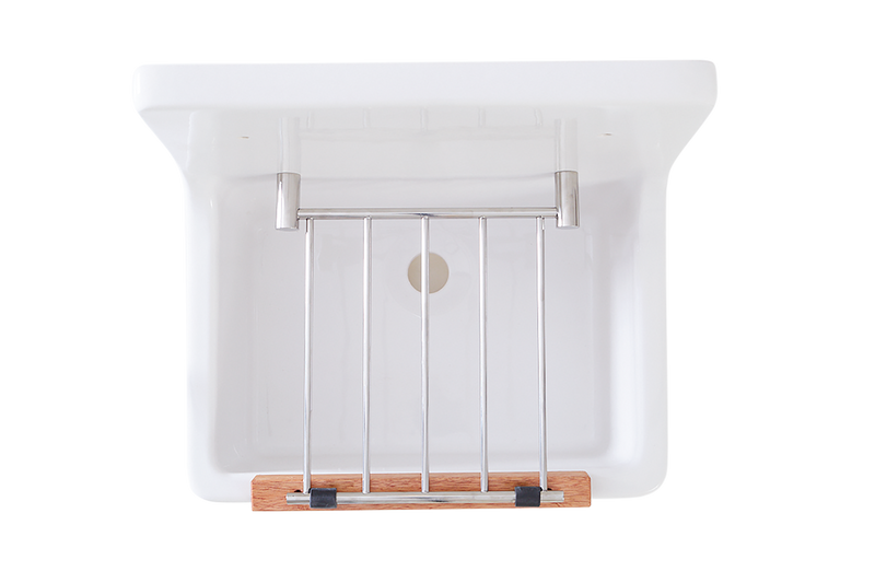 Scullery Fireclay Cleaners Tub 510 x 390 x 490mm With Grid