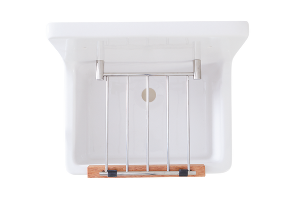 Scullery Fireclay Cleaners Tub 510 x 390 x 490mm With Grid