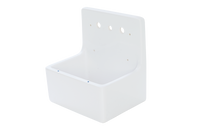 Scullery Wall Hung Fireclay Sink 510 x 390 x 490mm With Tap Holes