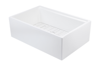 Christmas Special - Farmhouse Sink with Chopping Board, Grid, Grill, Colander & Waste - 762mm