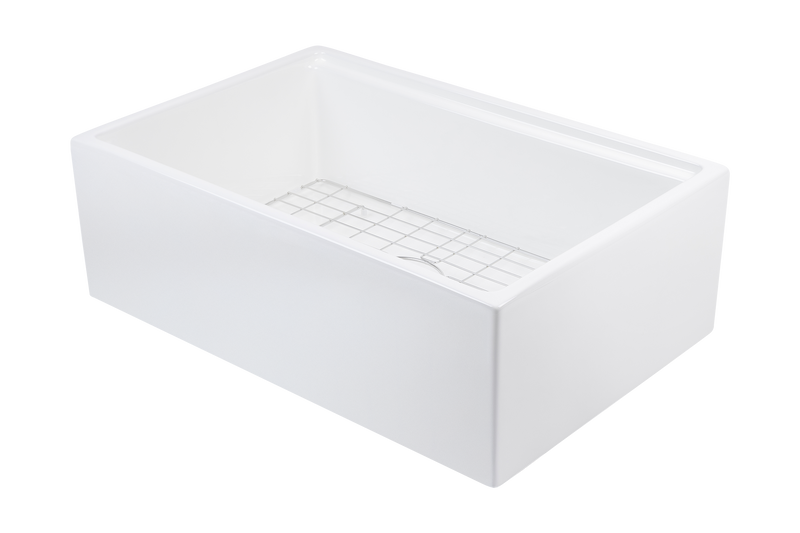 Christmas Special - Farmhouse Sink with Chopping Board, Grid, Grill, Colander & Waste - 762mm