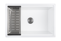 Christmas Special - Fluted Farmhouse Sink with Chopping Board, Grid, Grill, Colander & Waste - 762mm