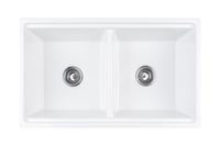 Christmas Special - Double Farmhouse Sink with Chopping Board, Grid, Grill, Colander & Waste - 840mm