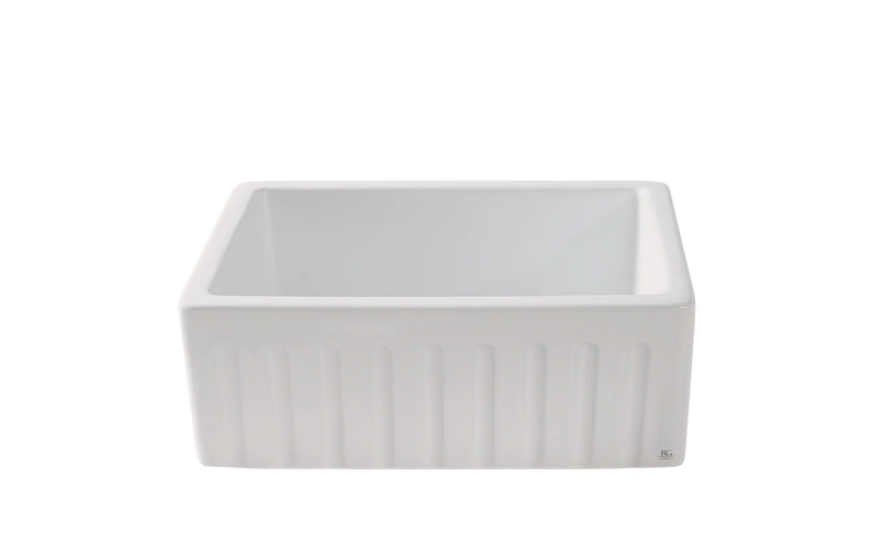 Fluted Butler Sink - Small 595 x 475 x 220mm
