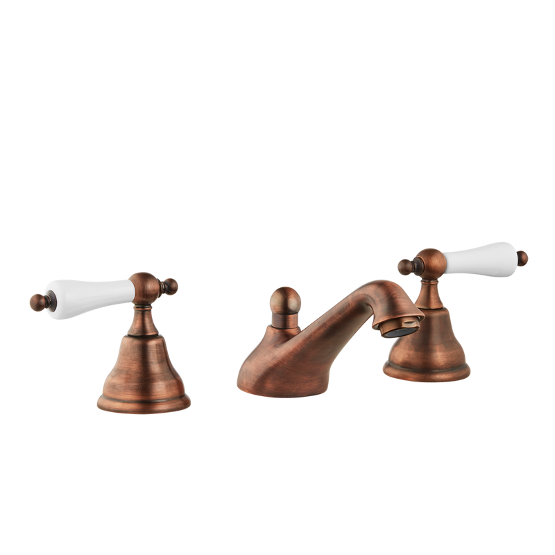 English Lever Kitchen Tap - English Tap Spout - Cross Handles