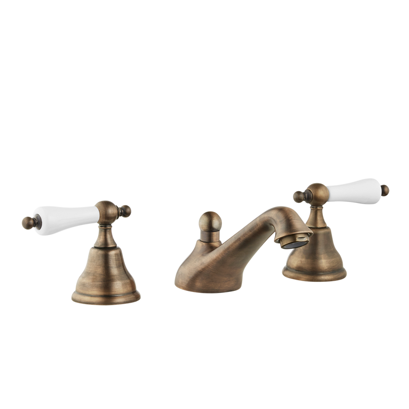 English Lever Kitchen Tap - English Tap Spout - Cross Handles
