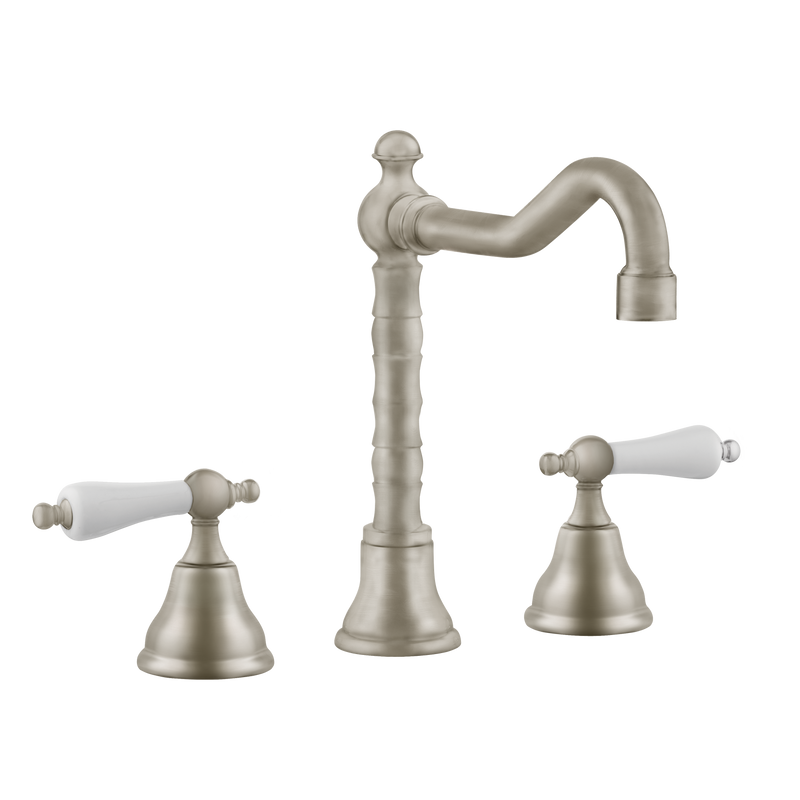English Lever Kitchen Tap - English Tap Spout - Porcelain Levers
