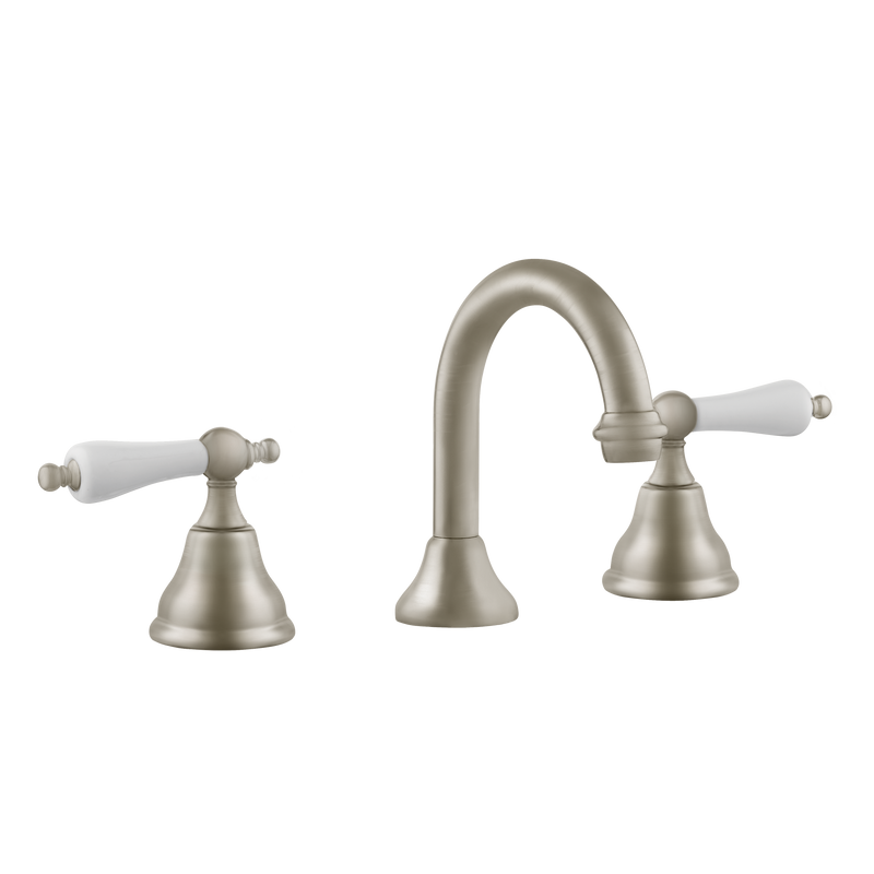 English Lever Kitchen Tap - English Tap Spout - Porcelain Levers