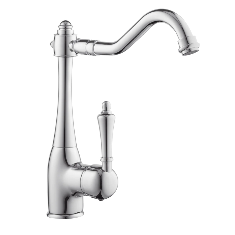 Traditional Kitchen Sink Mixer - Metal Lever