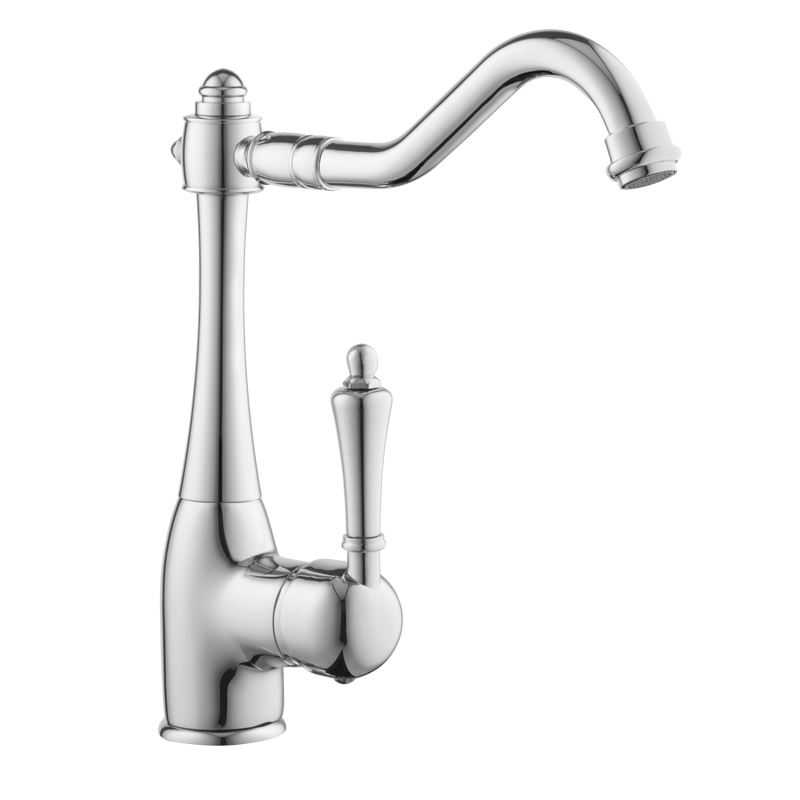 Traditional Kitchen Sink Mixer - Metal Lever
