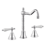 English Lever Kitchen Tap - English Tap Spout - Porcelain Levers