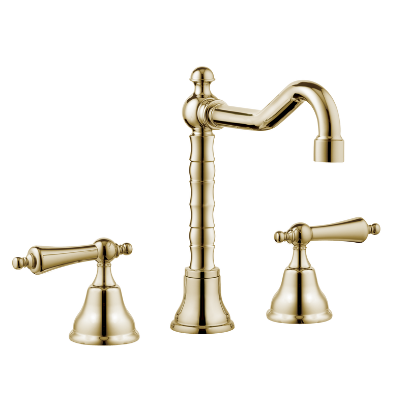English Lever Kitchen Tap - English Tap Spout - Porcelain Levers