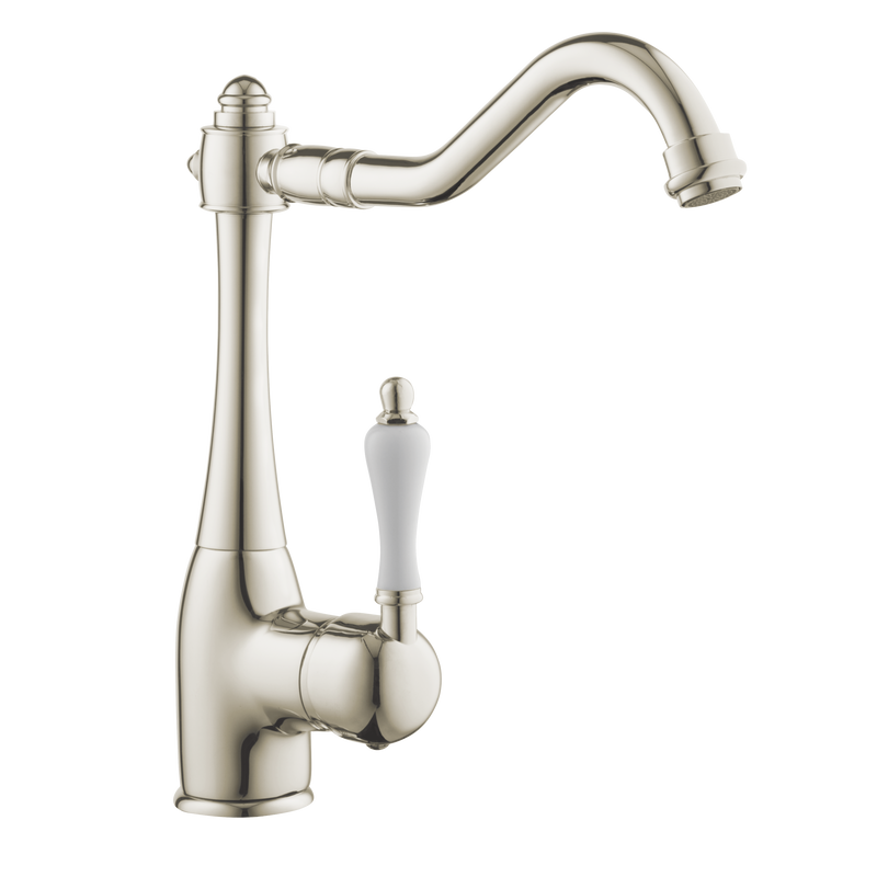 Traditional Kitchen Sink Mixer - Metal Lever