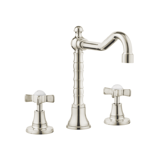 English Lever Kitchen Tap - English Tap Spout - Cross Handles