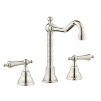 English Lever Kitchen Tap - English Tap Spout - Cross Handles