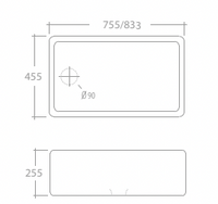 Black Friday Special - English Farmhouse Kitchen Sink - 755 * 500 x 250mm