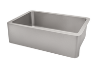 Stainless Steel Hammered Single Bowl Sink - 838mm