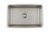 Stainless Steel Hammered Single Bowl Sink - 838mm