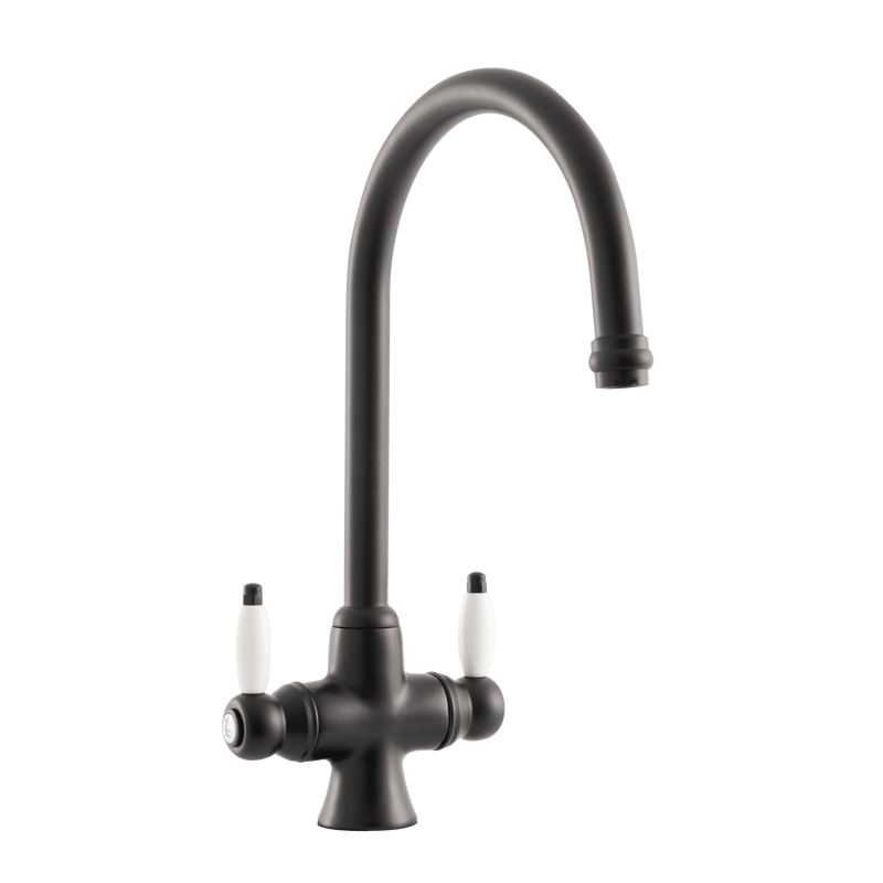 Victorian Kitchen Tap - Porcelain Levers