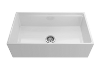 Black Friday Special - Farmhouse Sink with Chopping Board, Grid, Grill, Colander & Waste - 762mm