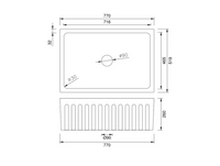 Copper Apron Farmhouse Sink