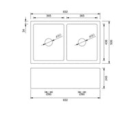 Copper Double Butler Sink