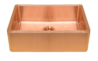 Shiny Copper Belfast Sink - 838 mm