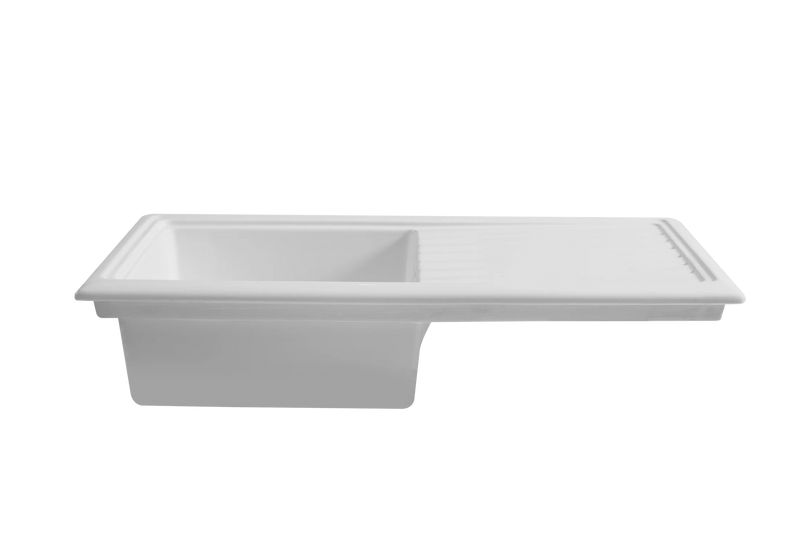 Soho 1.0 - Ceramic Kitchen Sink & Drain Board