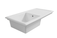 Soho 1.0 - Ceramic Kitchen Sink & Drain Board