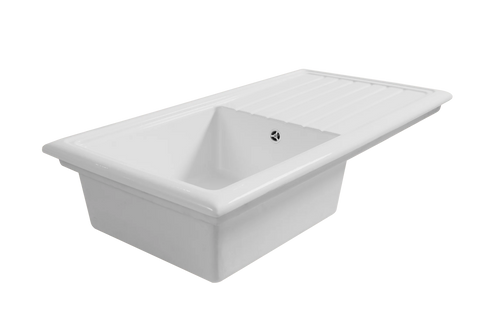Soho 1.0 - Ceramic Kitchen Sink & Drain Board