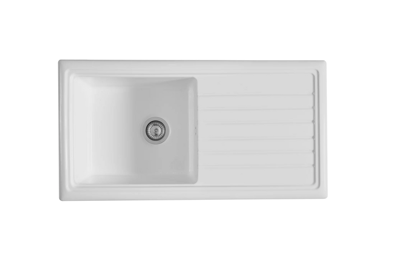 Soho 1.0 - Ceramic Kitchen Sink & Drain Board