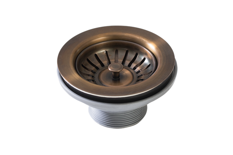 Basket Waste 90mm Rubbed Bronze