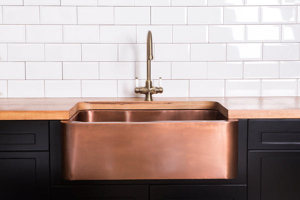 Copper Butler Sink - Large 762 x 500 x 255mm