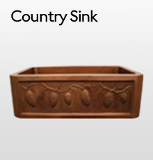 Copper Country Kitchen Sink